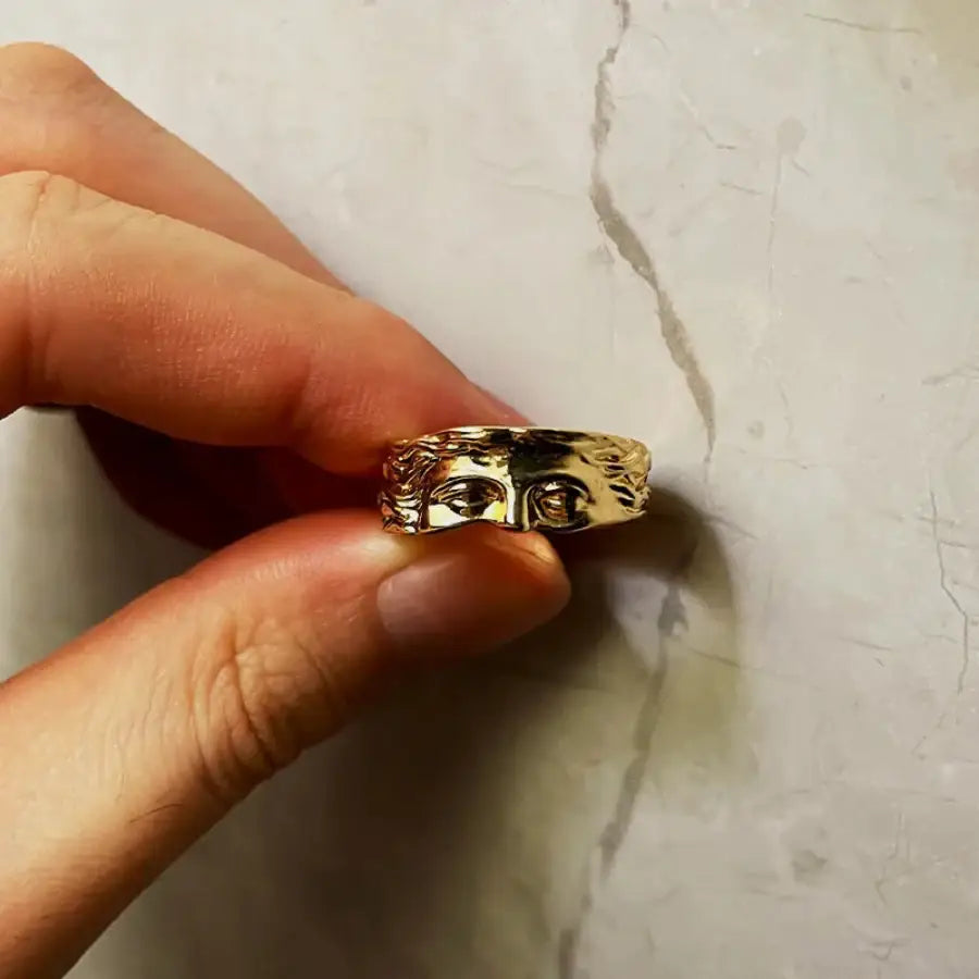 Greek God Ring - Gold
