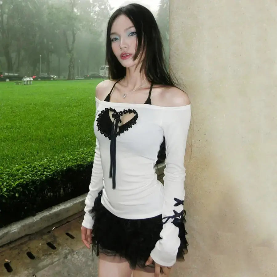Heart Cut Out Top