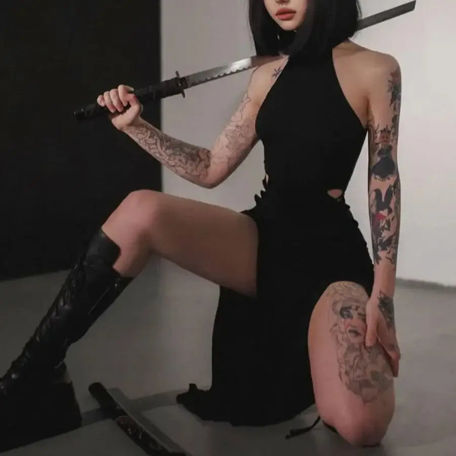 High Split Dress