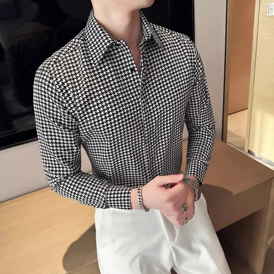 Houndstooth Shirt