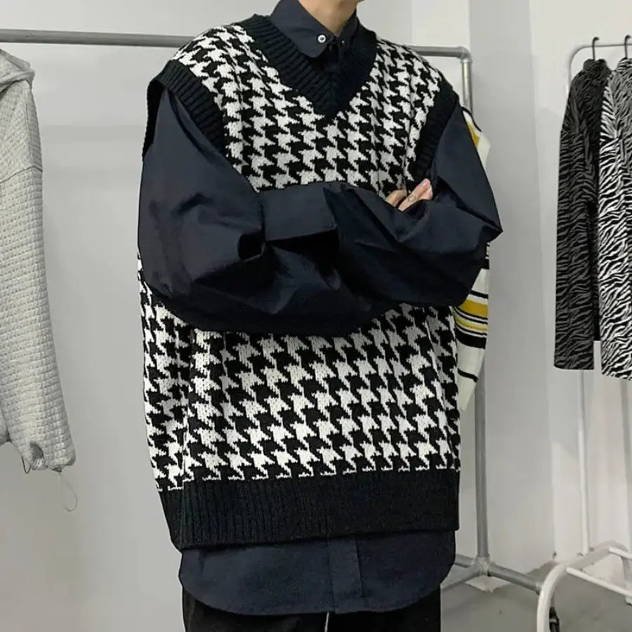 Houndstooth Sweater