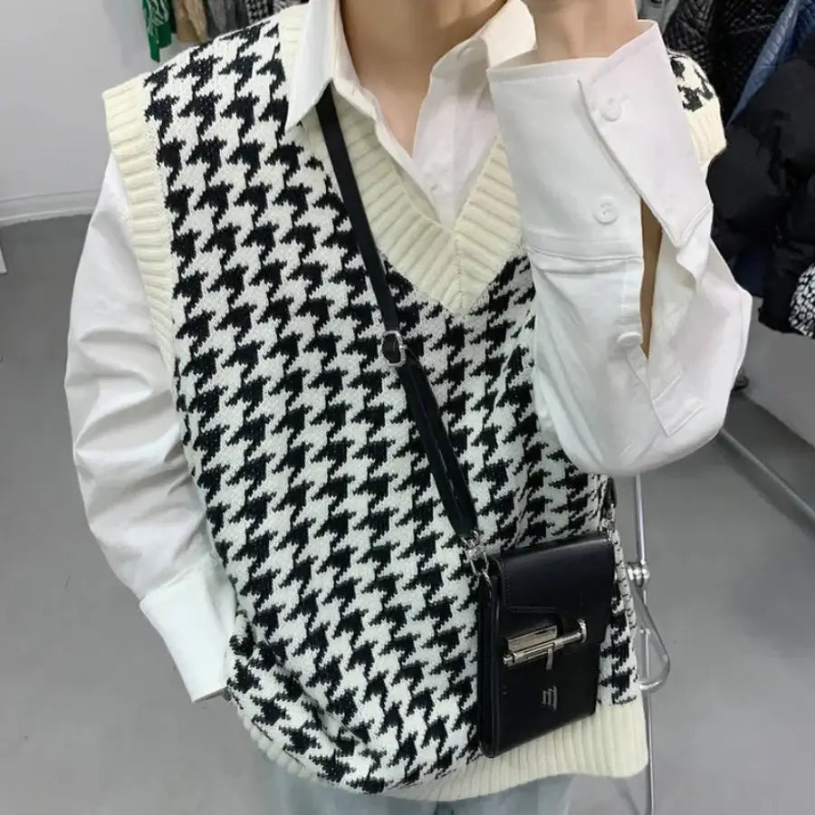 Houndstooth Sweater