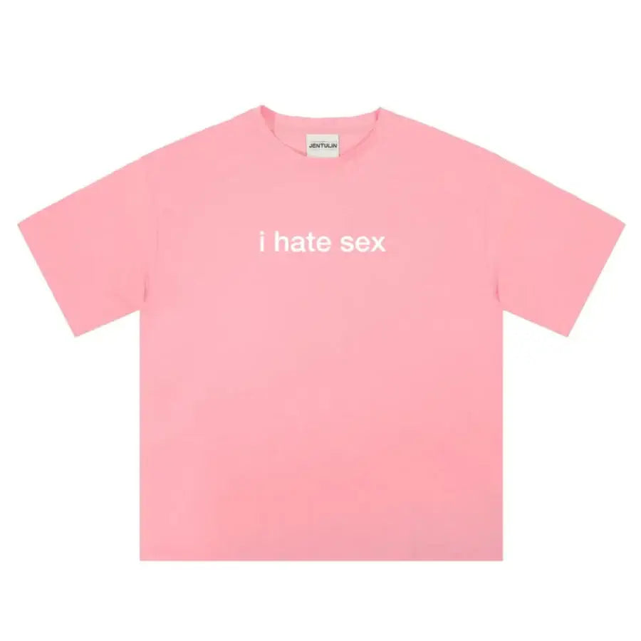 I Hate Sex Shirt - Pink / S
