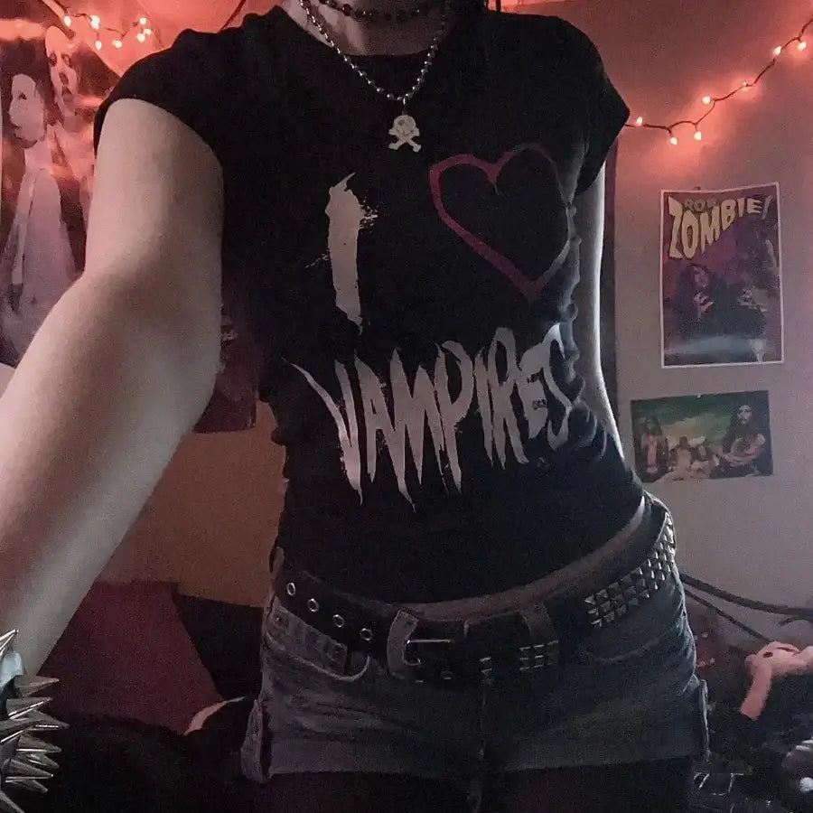 I Love Vampires Shirt - S