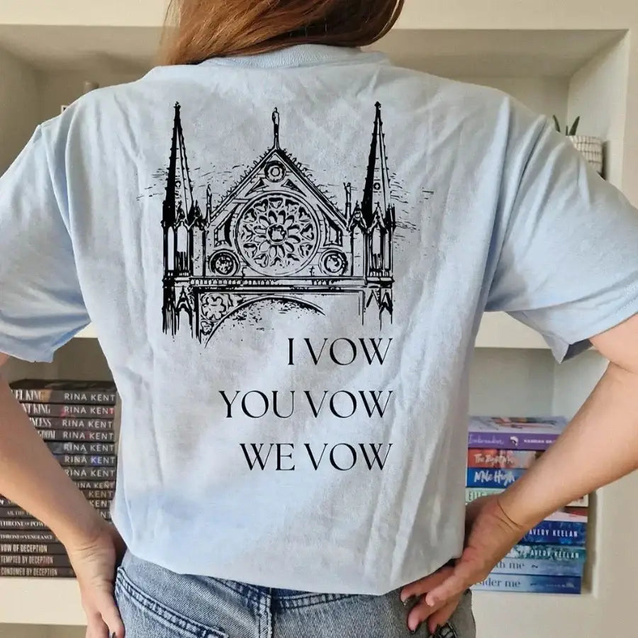 I Vow You Vow We Vow Shirt - White / S