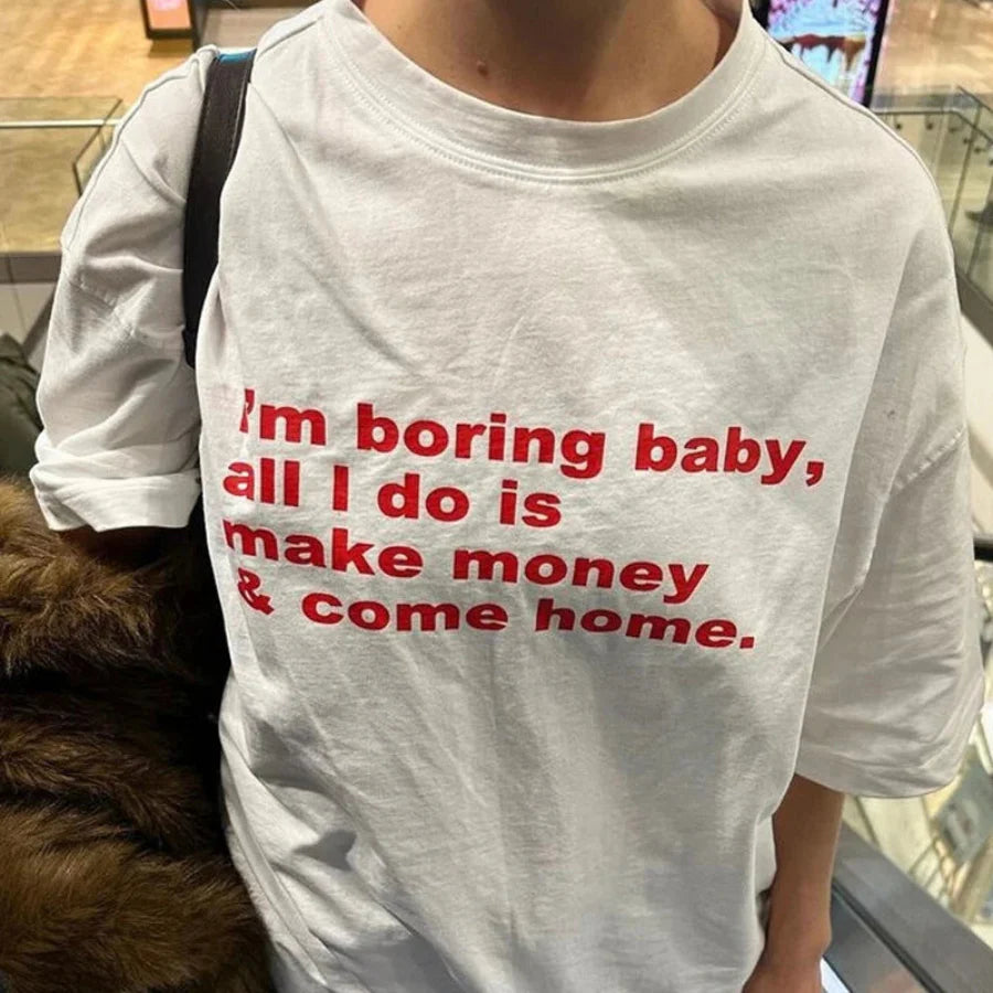 I’m boring baby shirt