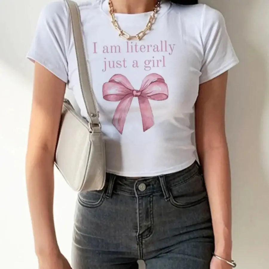 I’m Literally Just a Girl Shirt - Style 4 / M