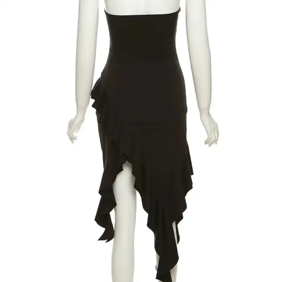 Irregular Hem Dress