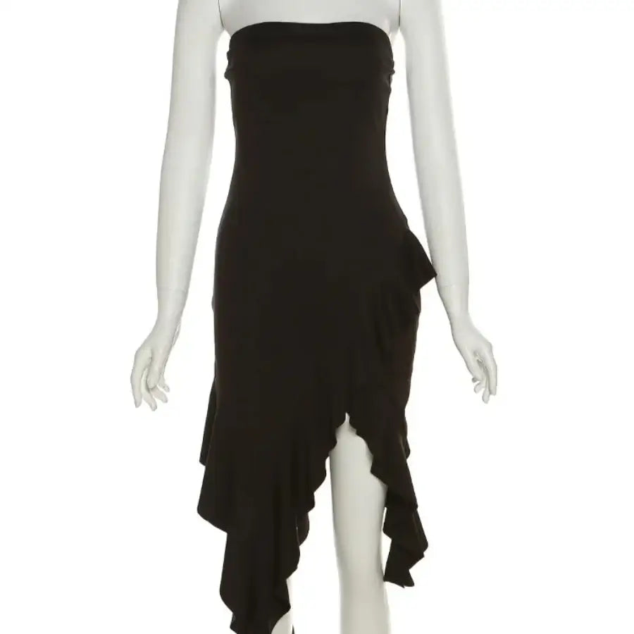 Irregular Hem Dress