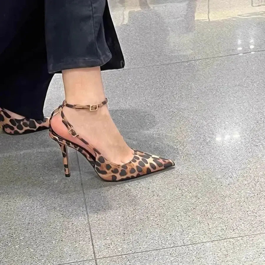 Leopard High Heels