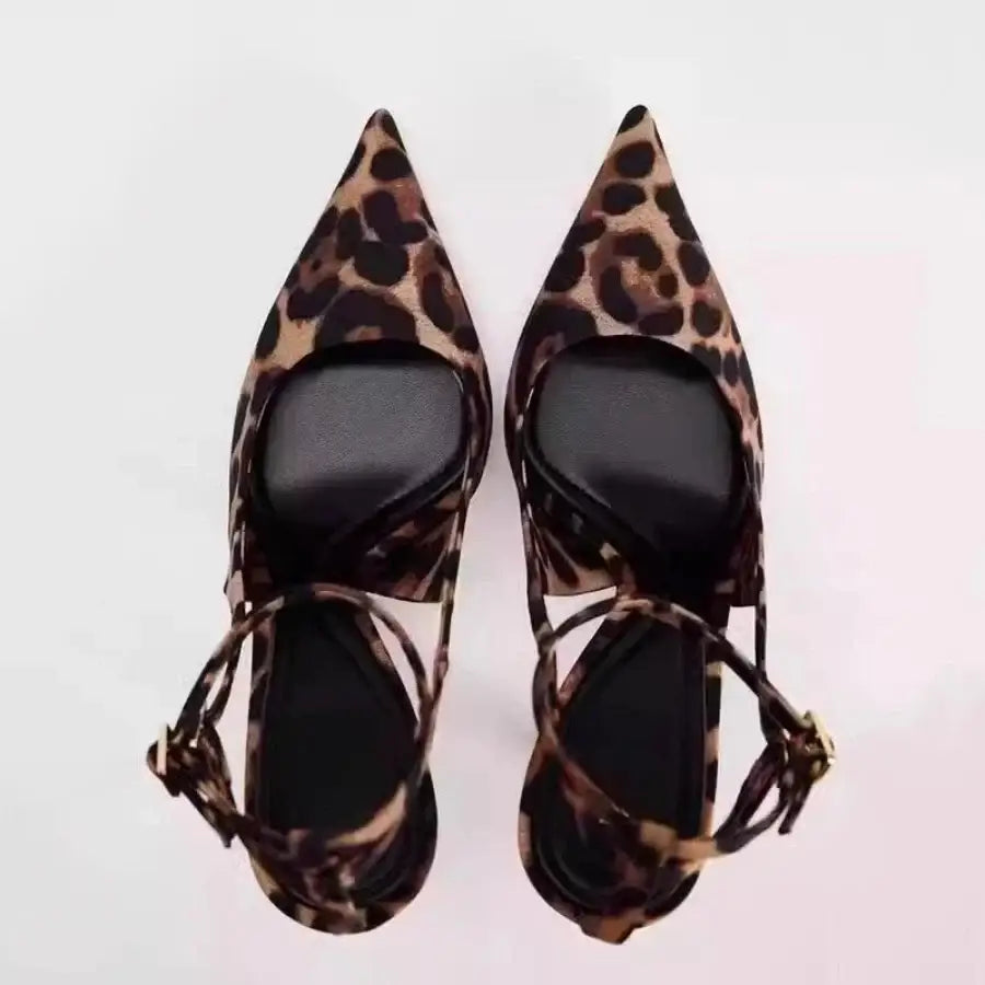 Leopard High Heels