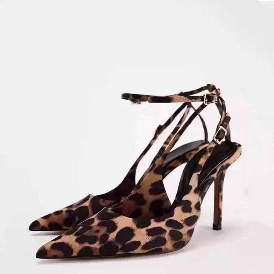 Leopard High Heels - 5