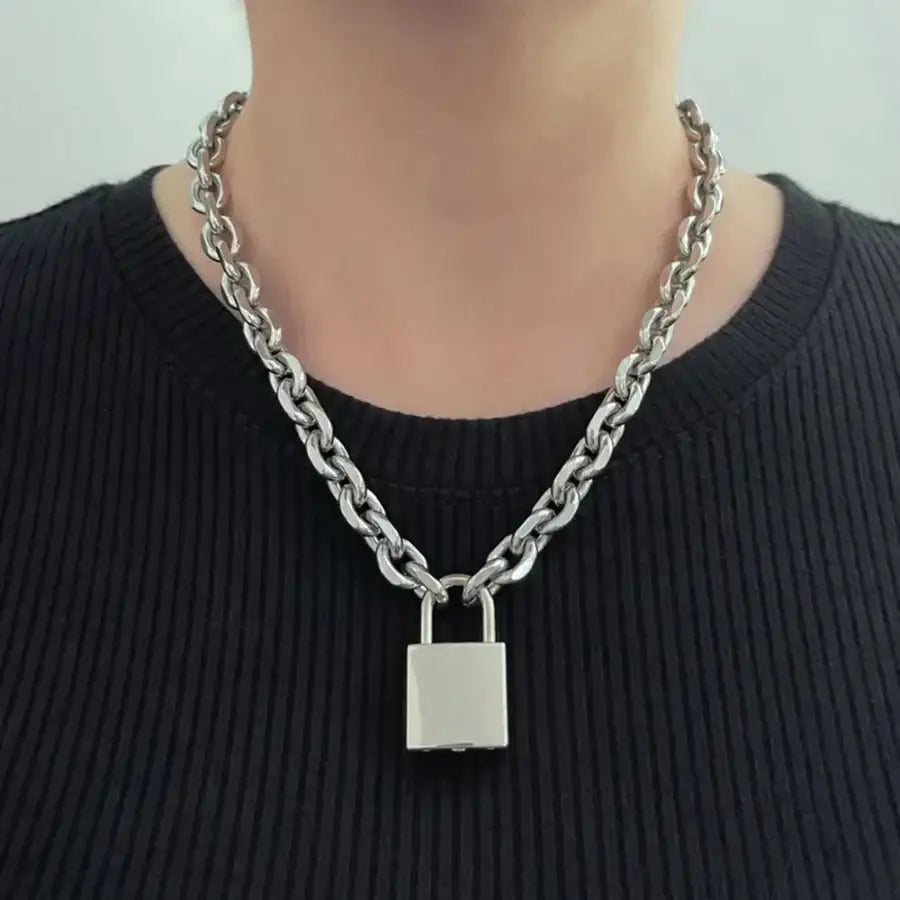 Lock Necklace - 40cm