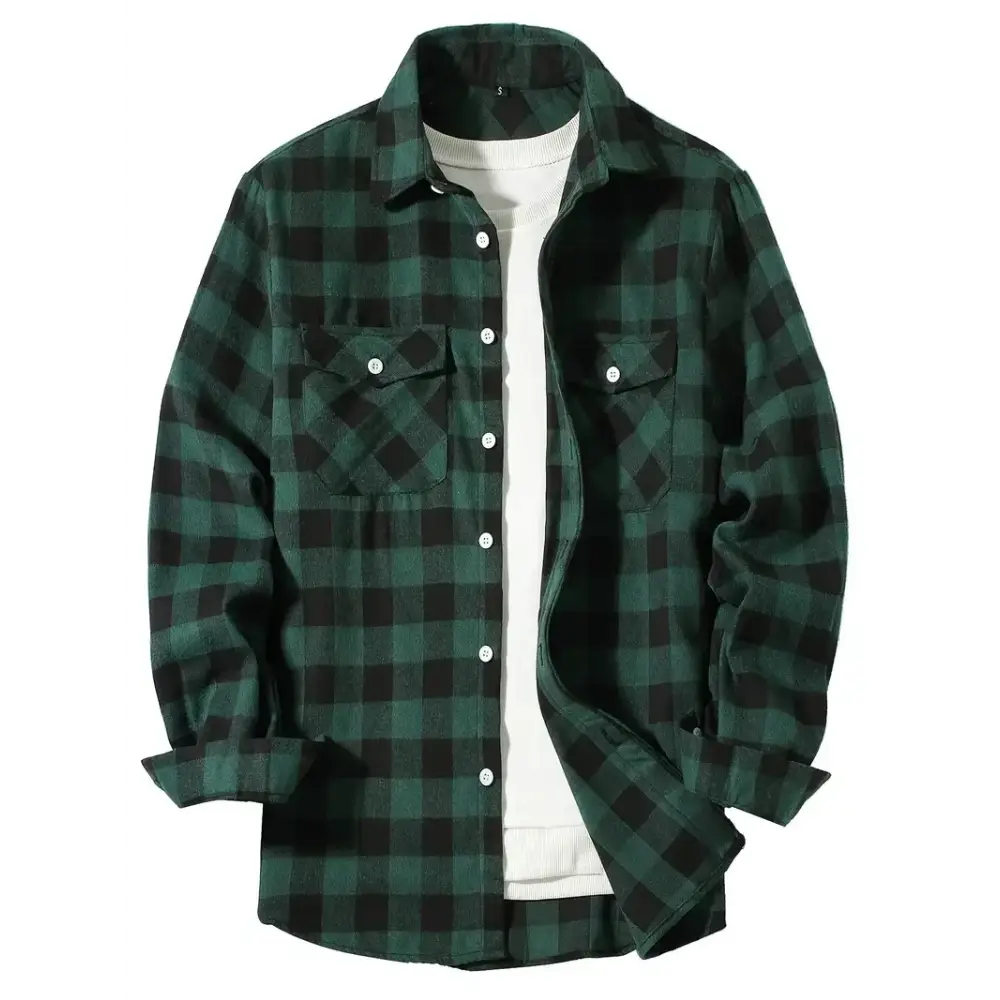 Lumberjack Shirt - Green / S