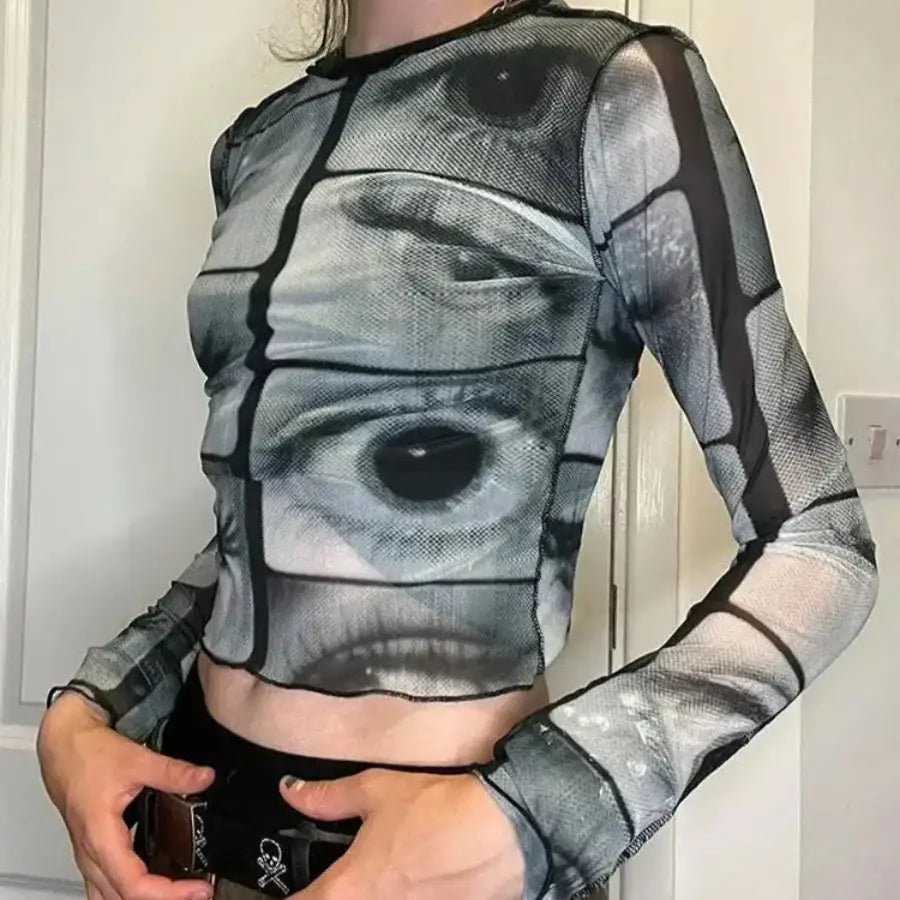 Mesh Eye Top - S