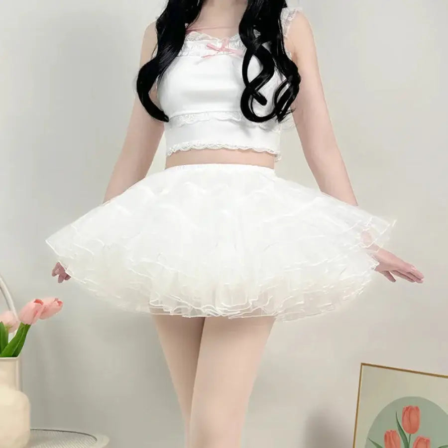 Mini Petticoat Skirt S
