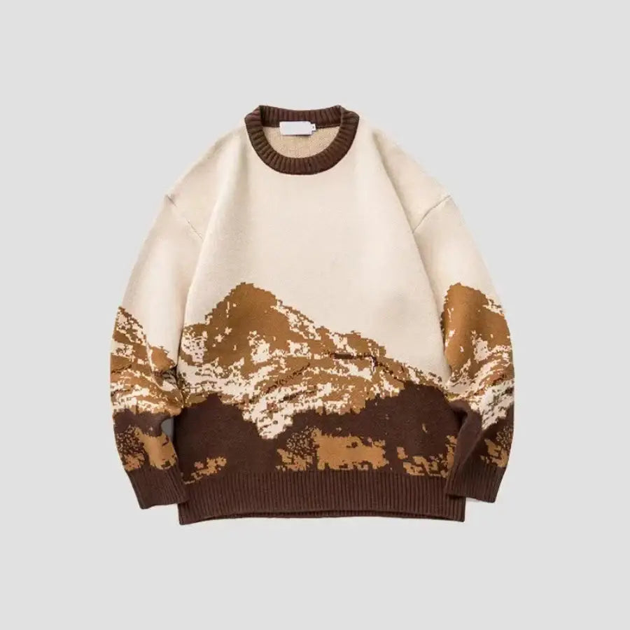 Mountain Sweater - Brown / M