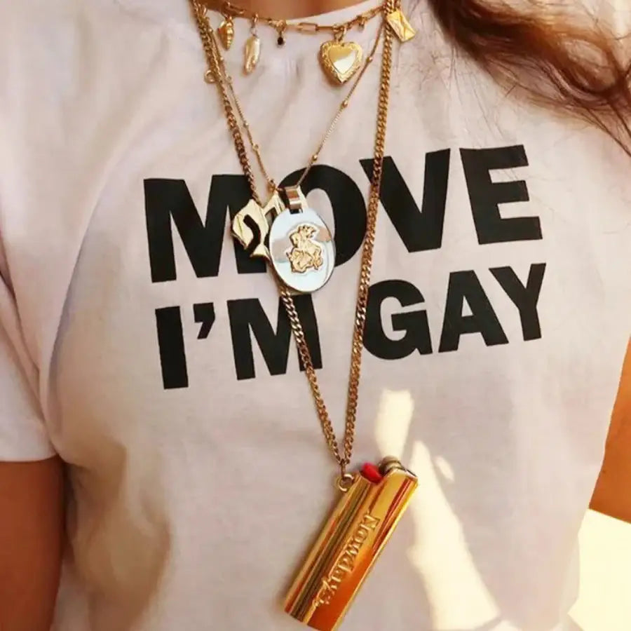 Move I m Gay Shirt M