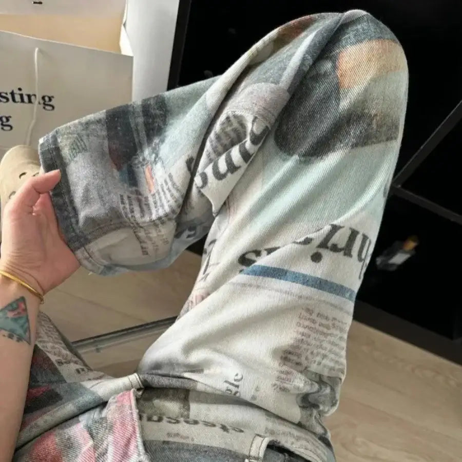 Newspaper Jeans