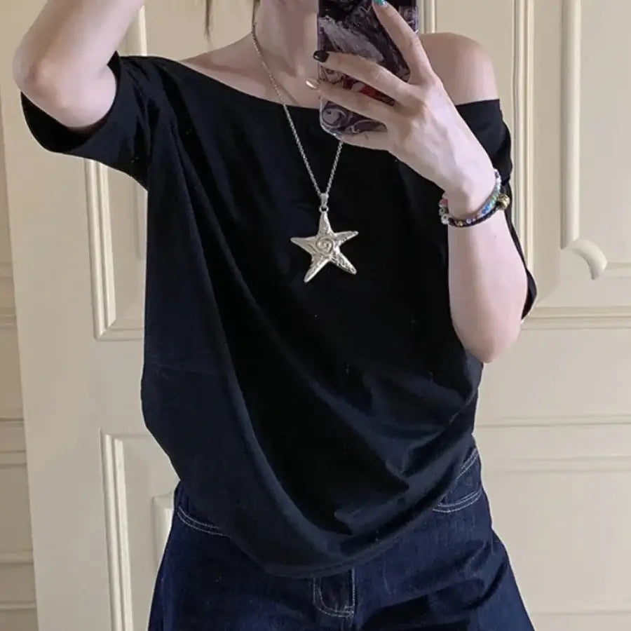 Off The Shoulder T-shirt