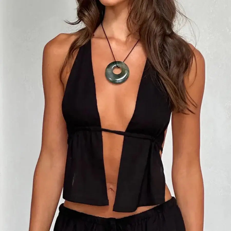 Open Front Top