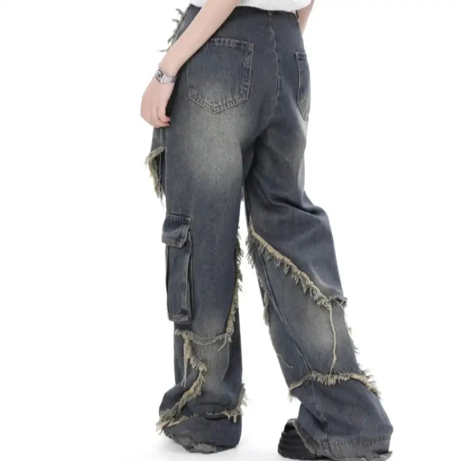 Patchwork Star Jeans