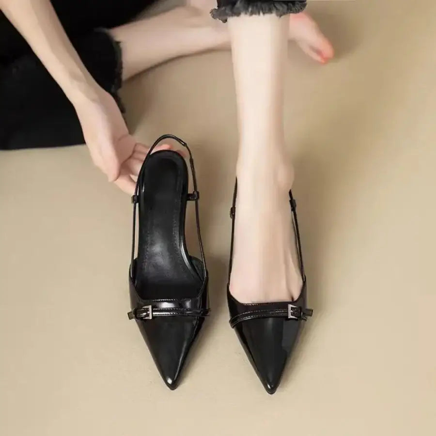 Pointed Toe Low Heels