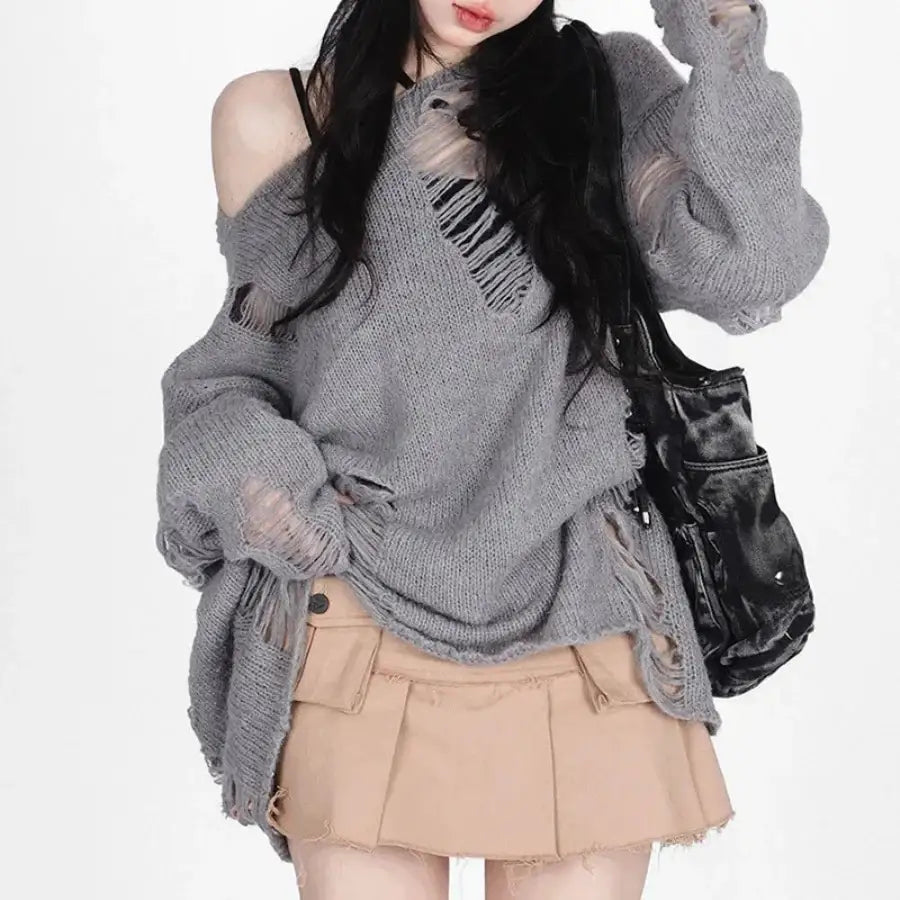 Ripped Sweater