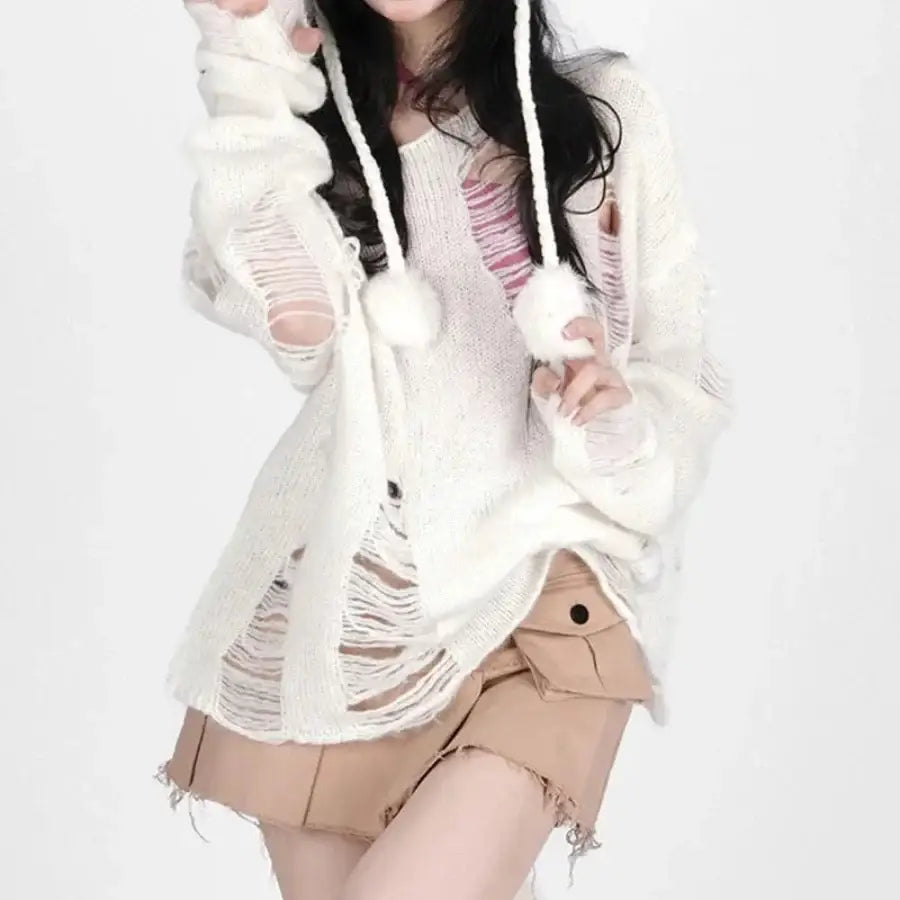 Ripped Sweater