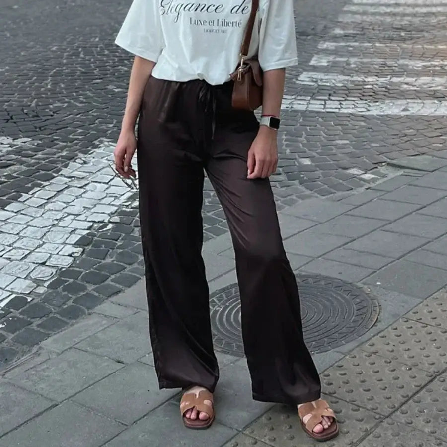 Satin Pants
