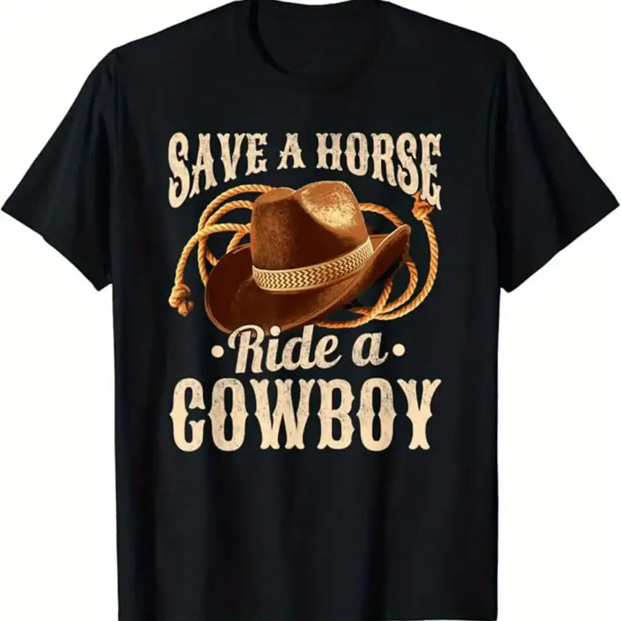 Save A Horse Ride A Cowboy Shirt - S