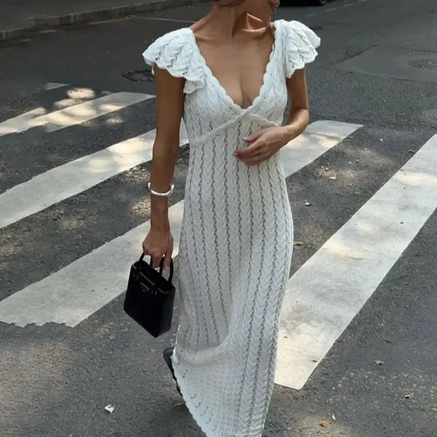 Short Sleeve Knit Dress