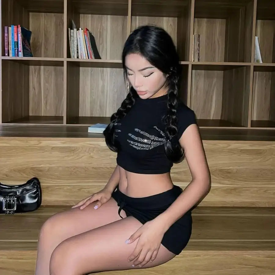 Skull Hands Top