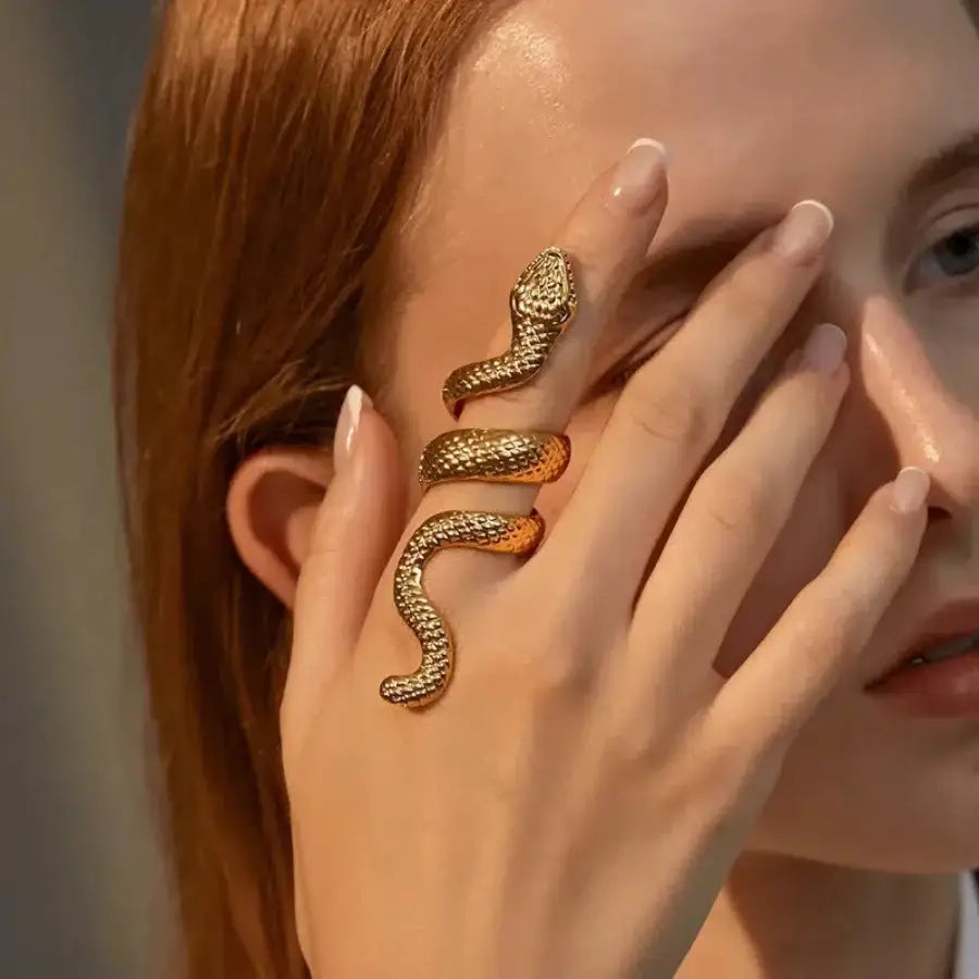 Snake Ring - Gold