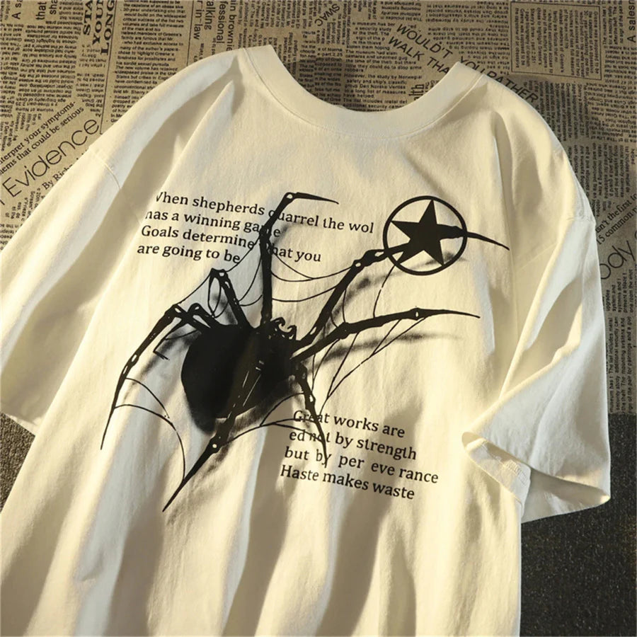 Spider graphic shirt