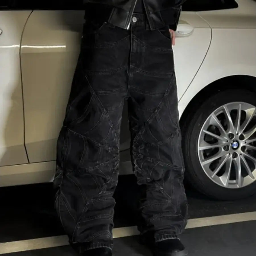 Spider Web Jeans