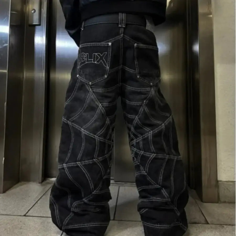 Spider Web Jeans - S