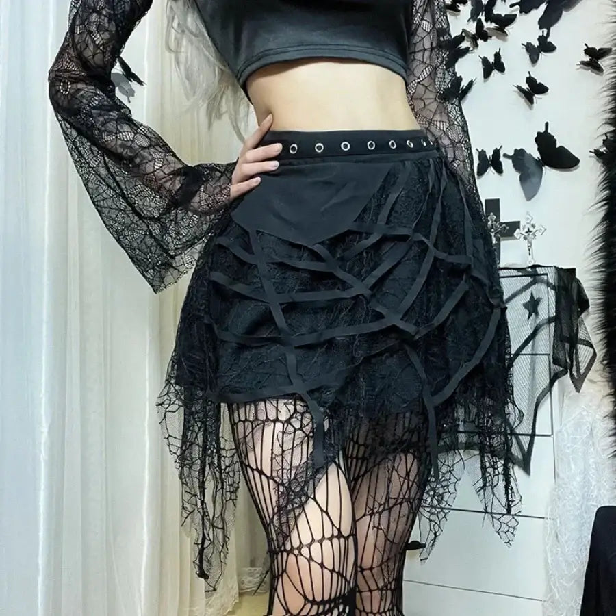 Spider Web Skirt