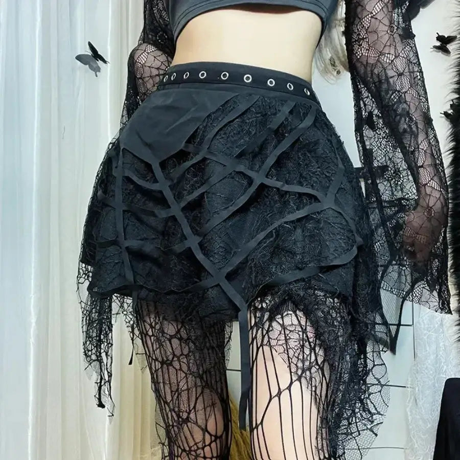 Spider Web Skirt