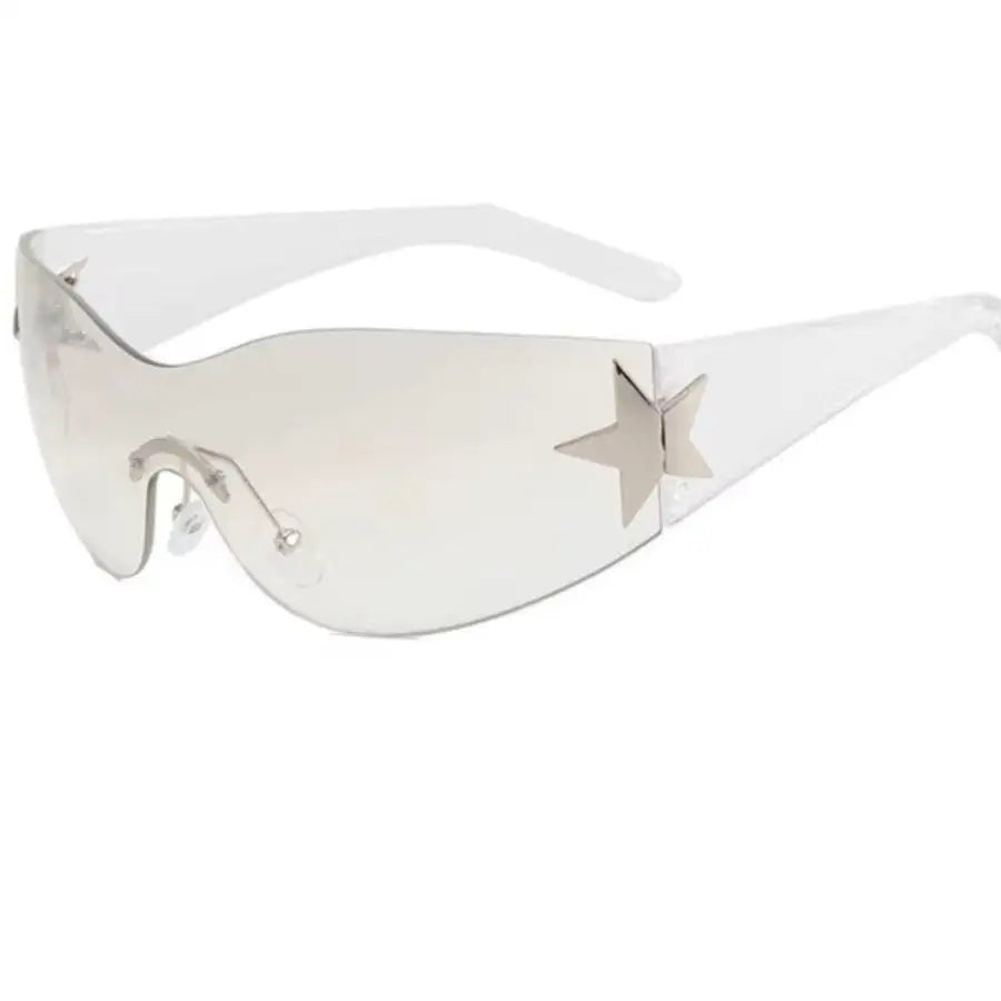 Star Glasses - White