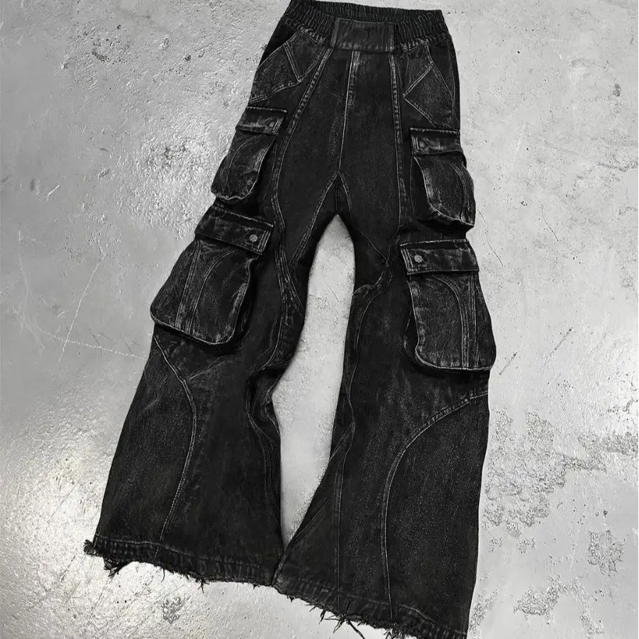 Strap Cargo Pants - S