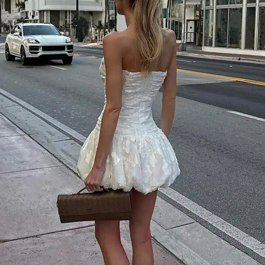 Strapless Bubble Dress