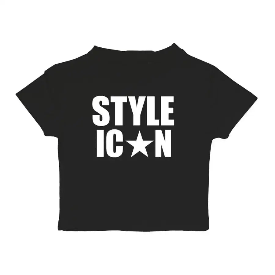 Style Icon Shirt - Black / S