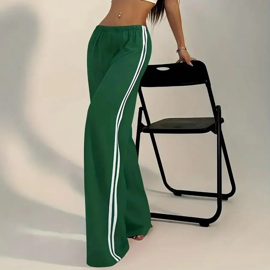 Sweatpants With Line On The Side