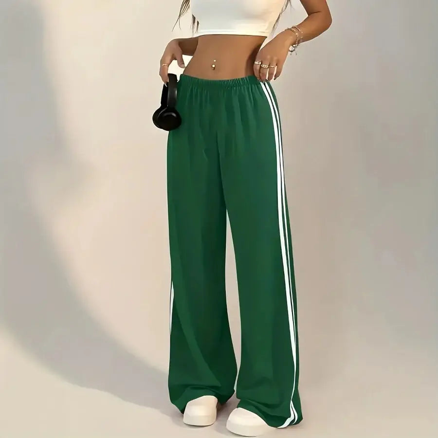 Sweatpants With Line On The Side