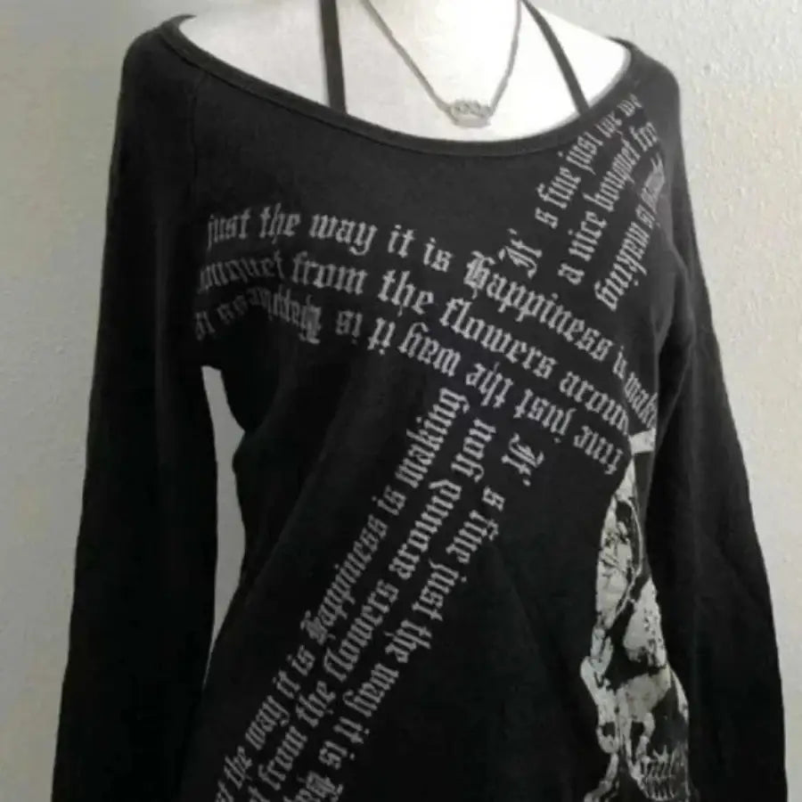 Text Cross Shirt