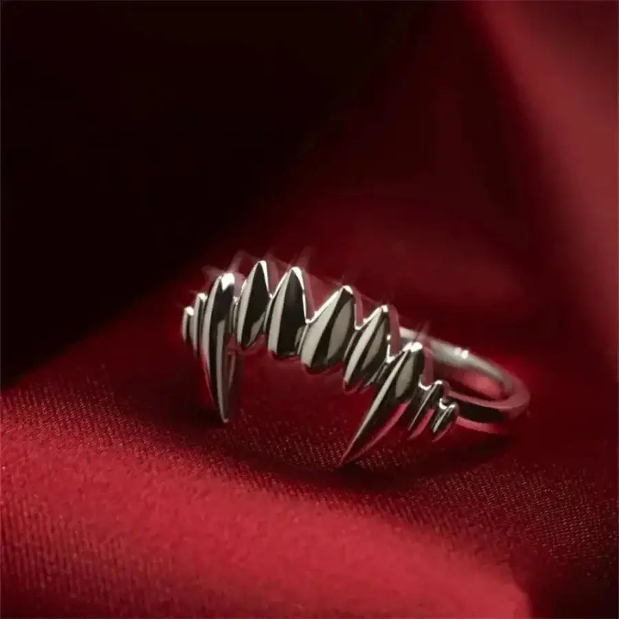 Vampire Teeth Ring One Size