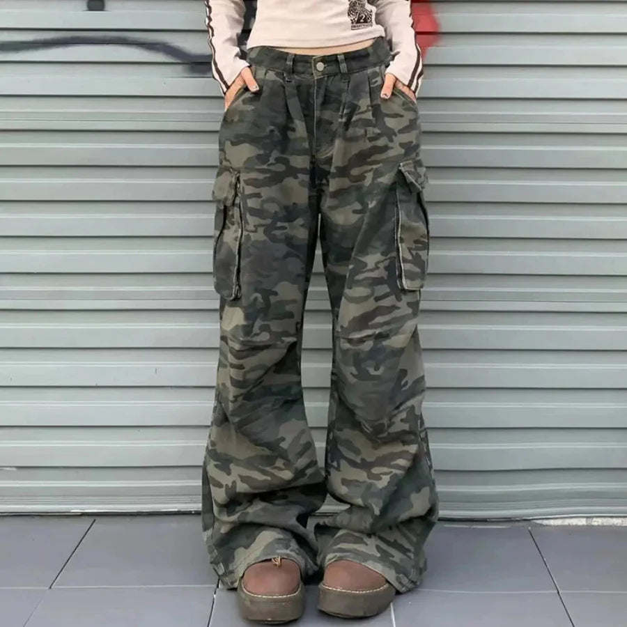 Vintage military cargo pants - S