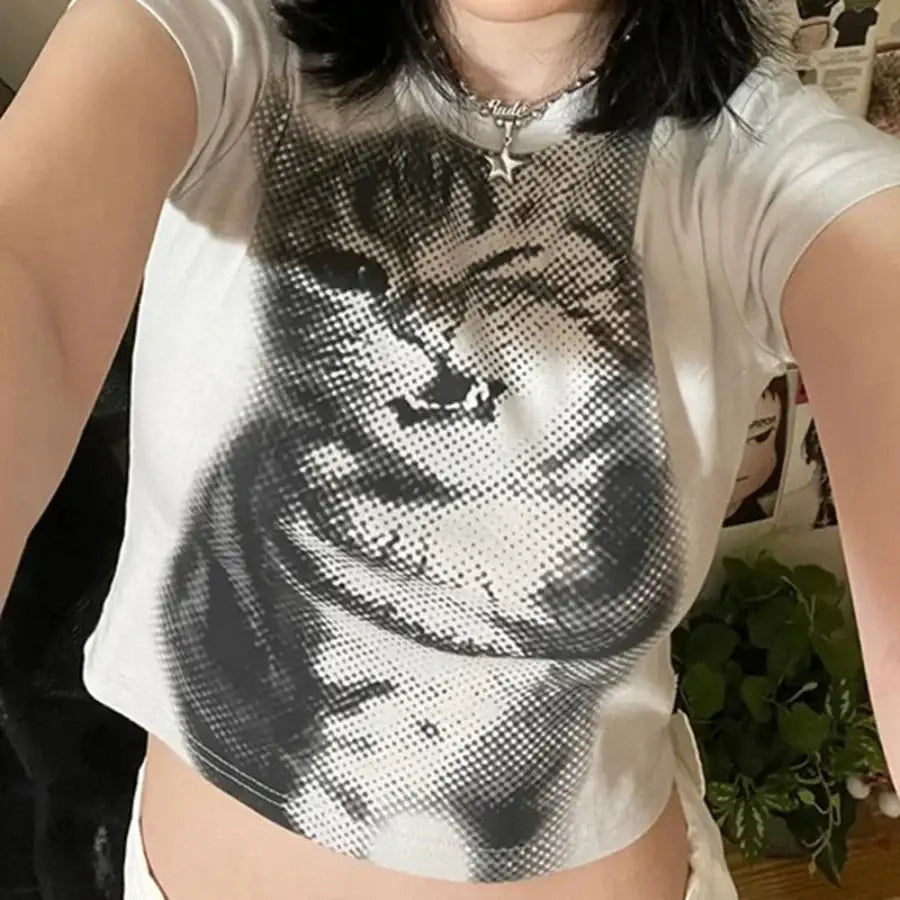 Winking Cat Shirt - S