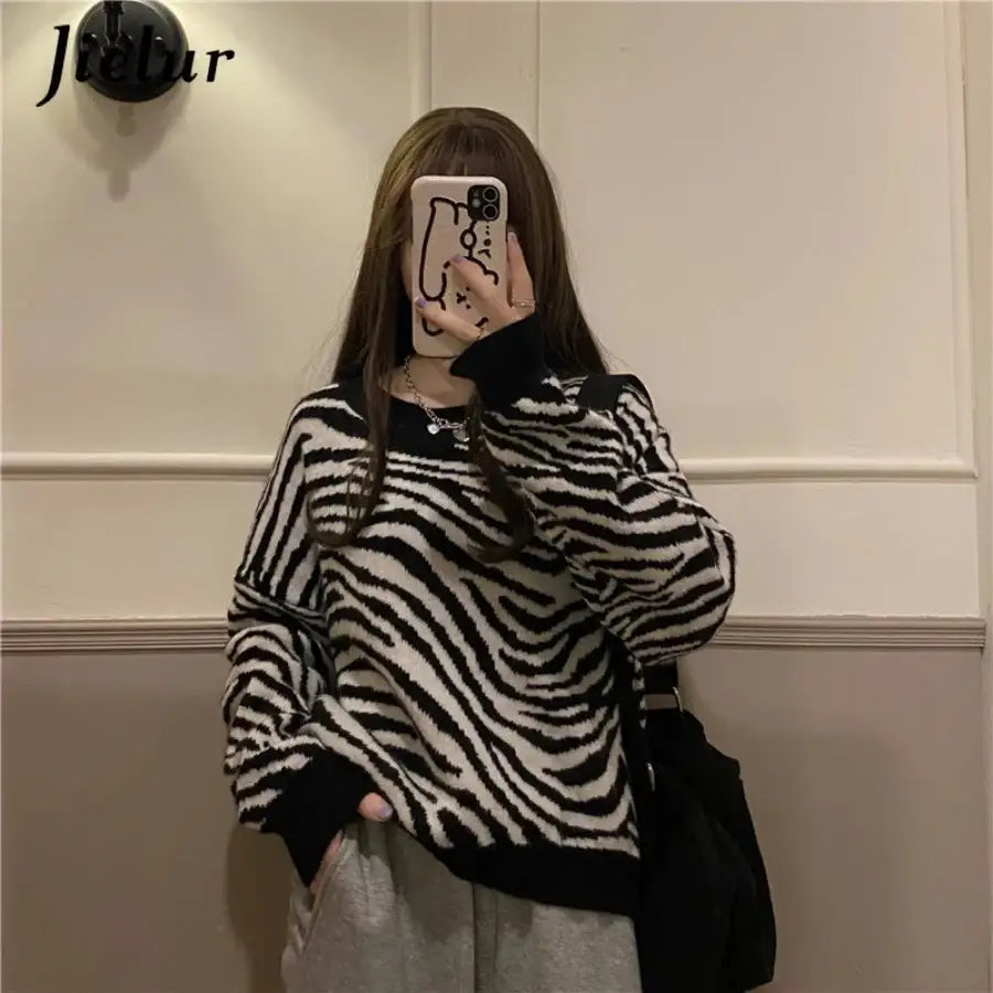 Zebra Sweater
